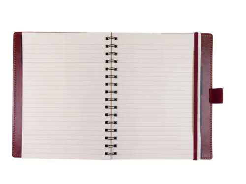 Notitieboek Multo Hannibal A5 kunstleder bordeaux