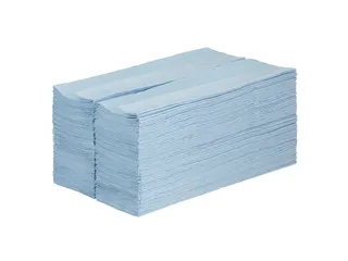 WypAll 8370 doek X60 Hydroknit 1-laags blauw draagdoos - 3