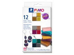 Klei Fimo effect colour pak à 12 sparkelende kleuren