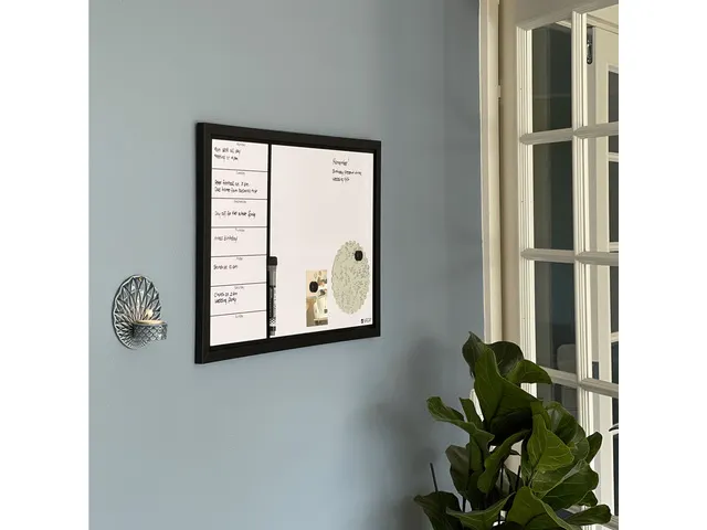 Whiteboard Naga 60 x 40 cm Weekplanner Engels Wit