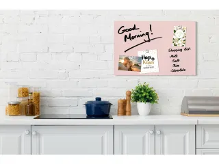 Glas Magneetbord Sigel Artverum mat rosé 60x40cm - 3