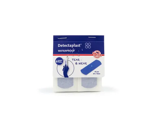 Detectaplast 8141PD Pleister Tear & Wear Waterproof 25x72mm 5x40stuks