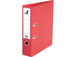 Ordner Kangaro A4 2 rings 75mm PP/Papier rood - 1