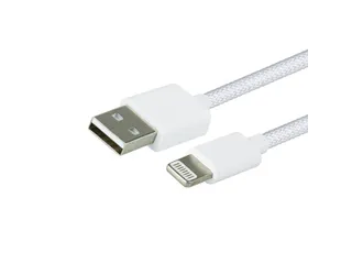 Kabel Green Mouse USB-A naar Lightning data Woven 2m - 3