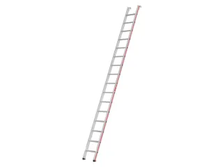 inhangstellingladder,balk L 4,19m,v. H tot 3,96m,16,verstevigde treden - 2