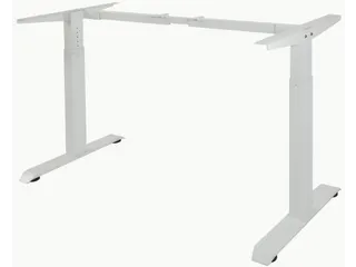 Verstelbaar Bureau Frame Wit 160Cm - 2
