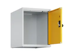 opzetkast,v. locker,1vak.,vak B 400mm,HxBxD 500x400x500mm,draaigrendel
