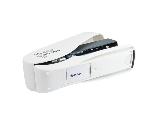 Nietmachine Rapesco Germ-Savvy Less Effort Eco Luna antibacterieel wit