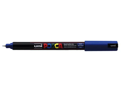 Verfstift Posca PC1MR Extra Fijne punt 0,7mm Donkerblauw