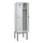 locker voor scheiding van kleding,HxBxD 2120x600x500mm,2vak