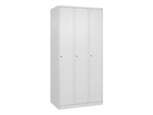 locker voor scheiding van kleding,HxBxD 1850x900x500mm,3vak
