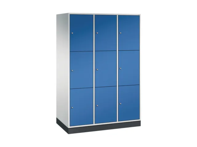armoire multicases grand volume,RAL7035/RAL5010,HxlxP 1950x1220x600mm