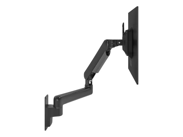 Viewprime Plus Monitorarm Gasgeveerd Met Wandbevestiging Zwart