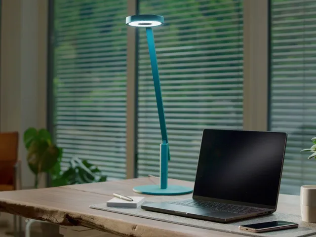 Bureaulamp LUCTRA TABLE LITE donkergroen