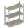 Breedvakstelling Basisveld 2200x1800x800mm 3 Houten Legborden 600kg