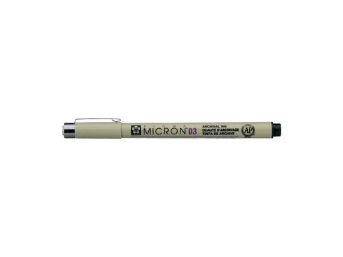 Fineliner Sakura pigma micron zwart 0.35mm