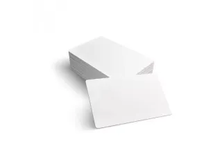 Zebra 104523-111 Premier PVC Plastic Kaarten Wit