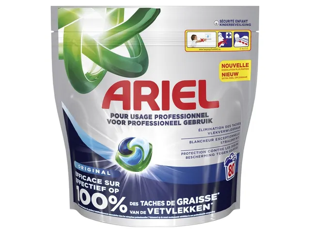 Wasmiddel Ariel prof All-one regular 80 pods