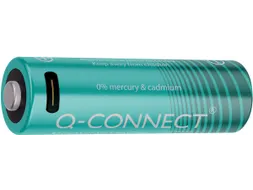 Q-Connect USB-C herlaadbare batterijen AA blister van 4 stuks