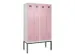 locker voor scheiding van kleding,HxBxD 2120x1200x500mm,4vak