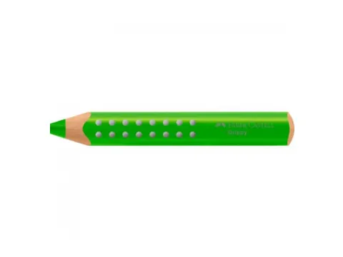 Kleurpotlood Faber-Castell Grippy XXL Jumbo Appelgroen