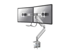 Newstar Monitorarm 2 Schermen Zilver Met Hendel D775dxsilver