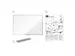 Whiteboard Nobo Essence Magnetisch 45x60cm staal