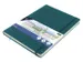 Schetsboek Kangaro A4 dark turquoise PU HC 80 vel 140gr roomwit met el