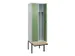 locker voor scheiding van kleding,HxBxD 2120x600x815mm,2vak