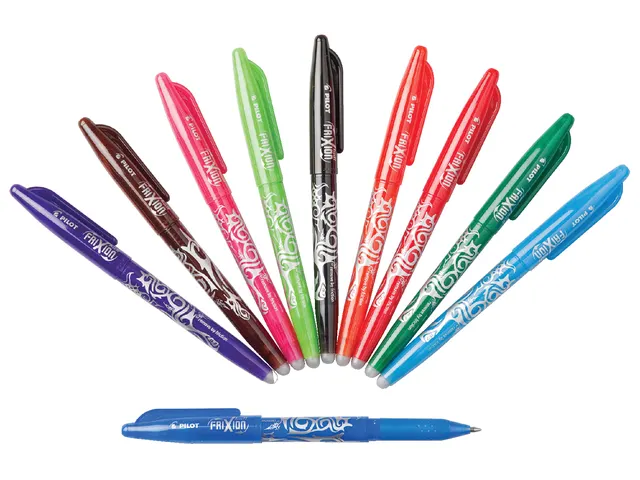 Roller Pilot FriXion Ball BL-FR7 pointe moyenne 0,7mm bleu ciel