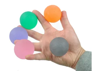 Handtrainer gelbal Able2 Extra Soft roze - 1