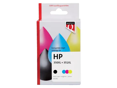 Inktcartridge Quantore alternatief tbv HP CB336EE CB338EE 350XL 351XL