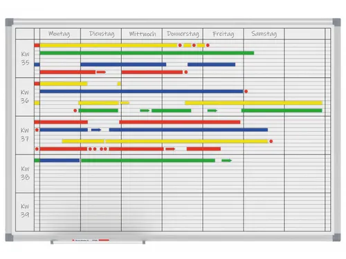 Universeel planbord Magnetisch MAULstandard 60x90cm