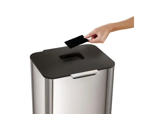 Afvalscheidingsunit Intelligent Waste Afvalemmer Totem Max 60 Liter Ma