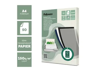 Voorblad Fellowes A4 FSC translucent papier 150gram 50vel - 3