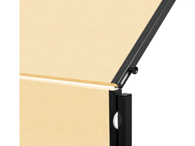 PREMIUM PLUS workshopbord inklapbaar 150x120cm beige vilt