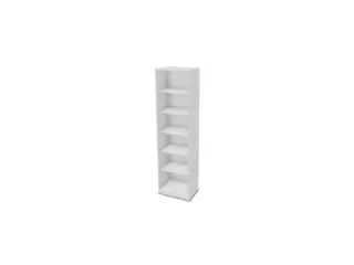 kantoorstelling,HxBxD 2225x600x445mm,Bl-wit - 2