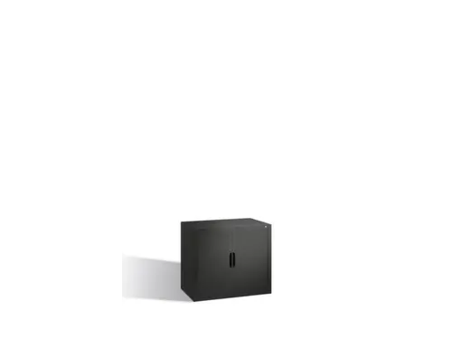 jaloeziedeurkast,HxBxD 695x800x420mm,1xStalen bodem,rolluik RAL7021