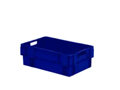 Euronorm Draaistapelbak Pp Hxlxb 210X600X400Mm 38L Blauw