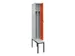 locker voor scheiding van kleding,HxBxD 2120x300x815mm,1vak