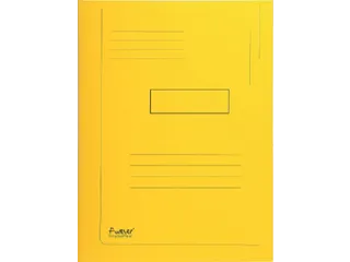 Dossiermap Exacompta Forever A4 2 kleppen 290gr geel - 1