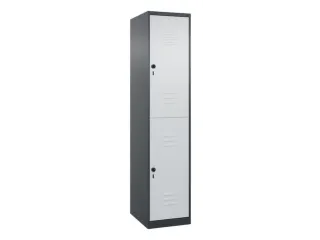 dubbeldekse locker,HxBxD 1850x400x500mm,1x2vak.,vak B 400mm - 1