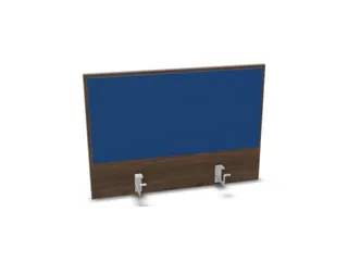 opzetpaneel bureau aanbouw achter NV bruin hickory BN6016-blauw 800mm - 1