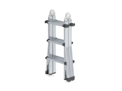 multifunctionele telescoopladder,4x3,sporten,balk L 1,95-3,1m