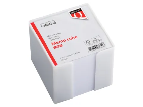 Memokubus Quantore 100x100x100mm wit met 900vel