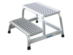 Montagetrap Aluminium H 0 4M 2Treden Incl. Platform Treden Rooster