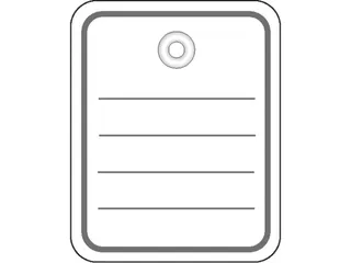 Herma 6840 Productlabel 48x65mm met oogje Wit zonder draad 1000 stuks - 2