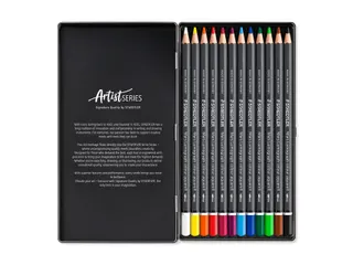 Aquarelpotlood Staedtler Mars Lumograph 12 kleuren - 10