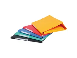 Elastomap 3 kleppen "Scotten" in glanskarton 400gm² A4 Assorti