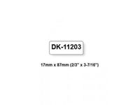 Etiket Dk-11203 17x87mm Archivering 300stuks